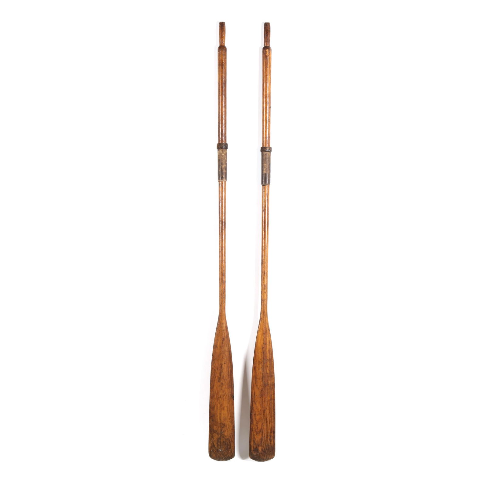 A PAIR OF ANTIQUE BOAT OARSA Pair