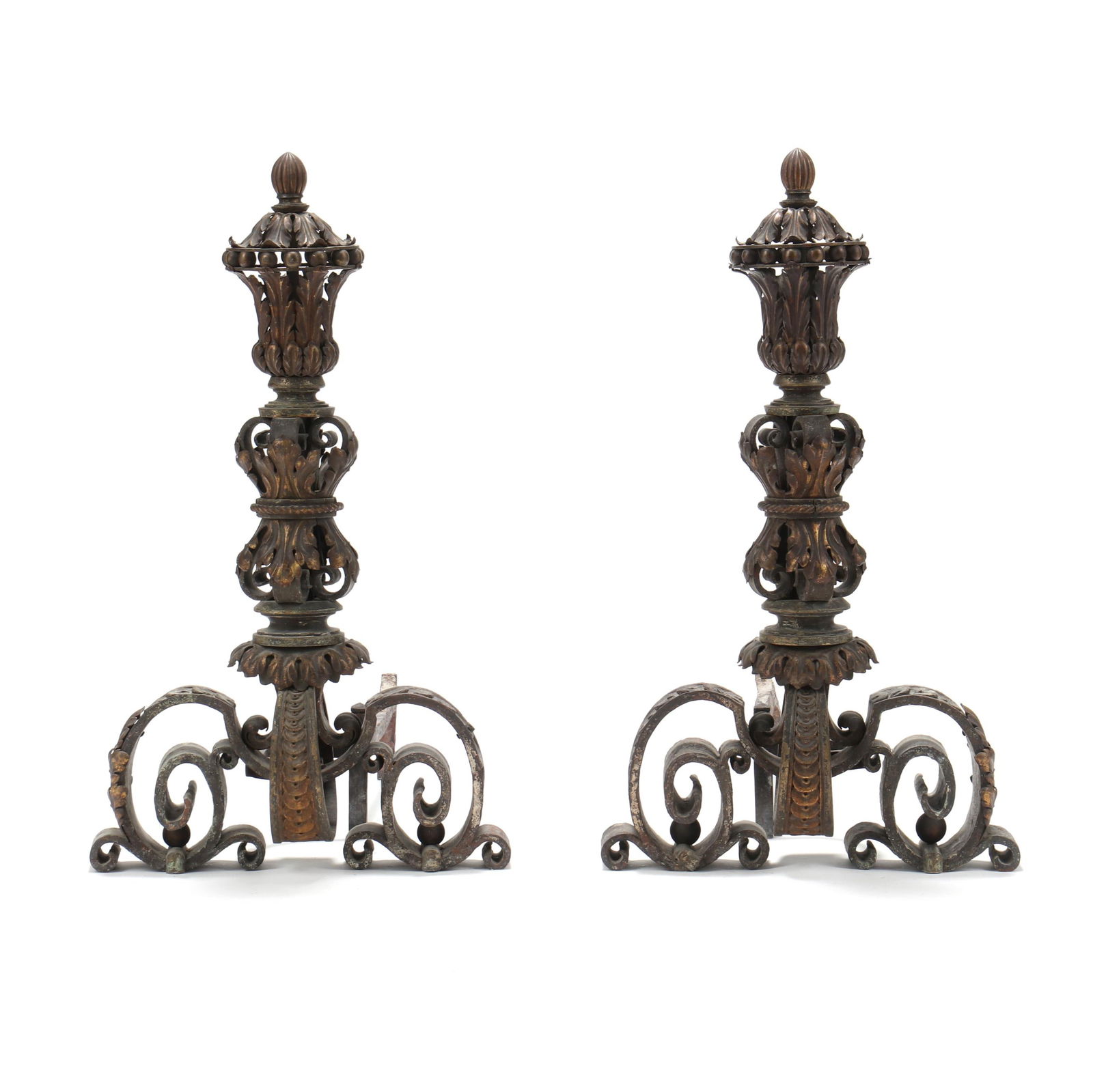 A PAIR OF ANTIQUE CONTINENTAL