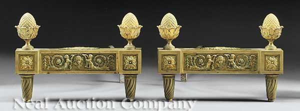 A Pair of Antique French Bronze