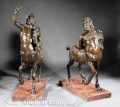 A Pair of Antique Italian Bron