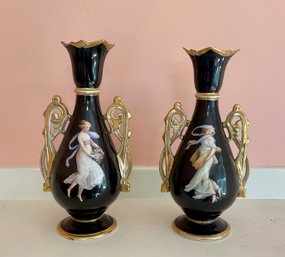 A pair of antique Old Paris