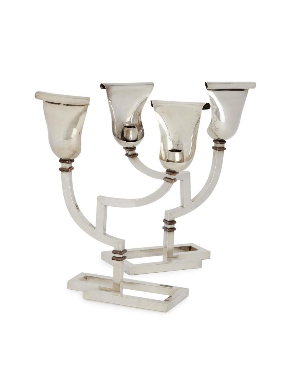 A PAIR OF ANTONIO PINEDA SILVER AND