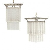 A PAIR OF ART DECO STYLE FROST