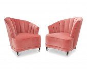 A PAIR OF ART DECO-STYLE LOUNG