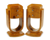 A PAIR OF ART DECO-STYLE BLOND