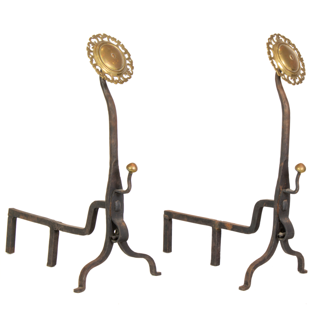 A PAIR OF ARTS & CRAFTS STYLE