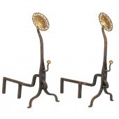 A PAIR OF ARTS & CRAFTS STYLE