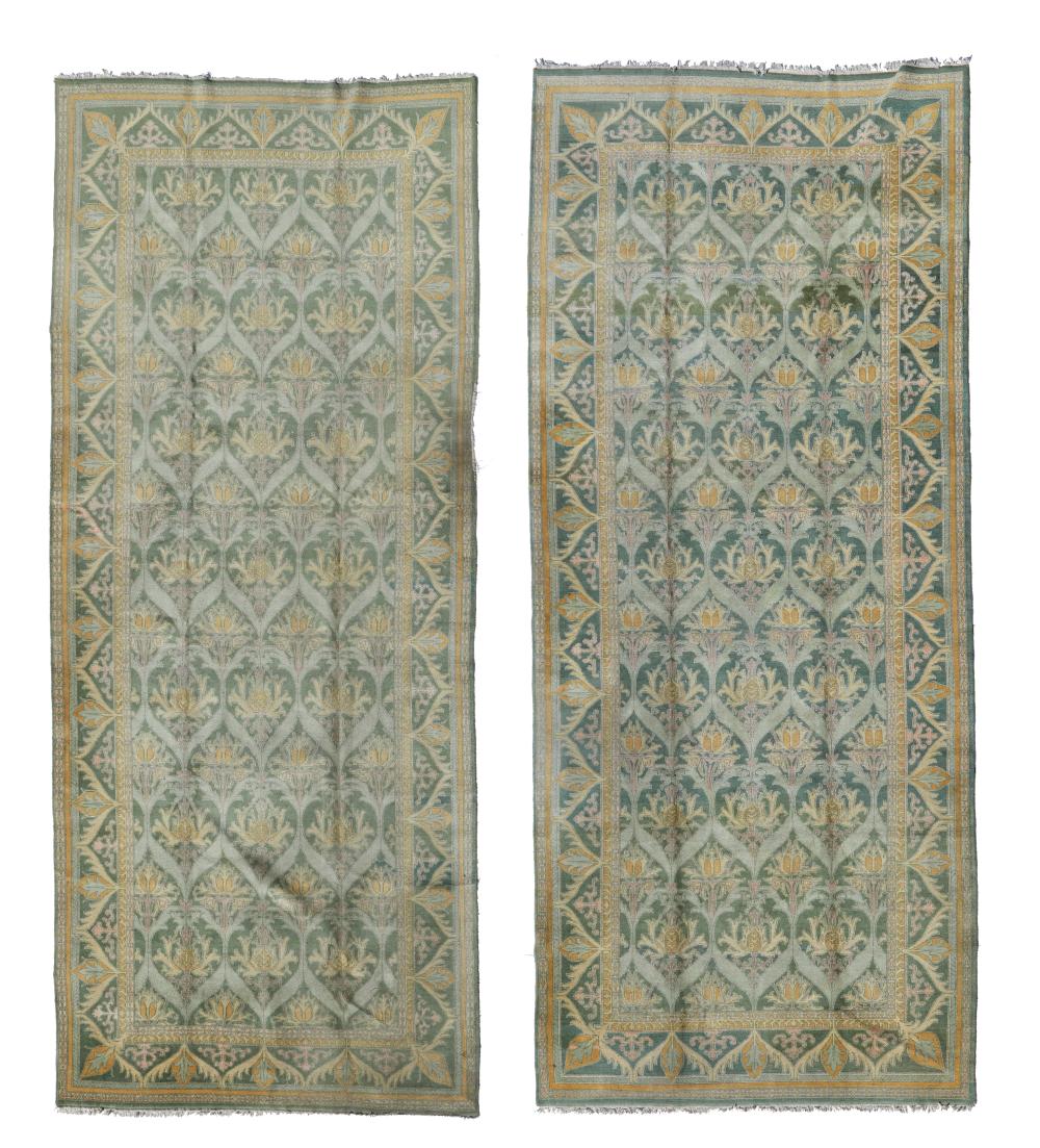 A PAIR OF ARTS & CRAFTS PERIOD AREA