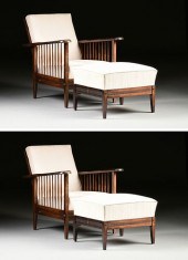 A PAIR OF ARTS & CRAFTS STYLE