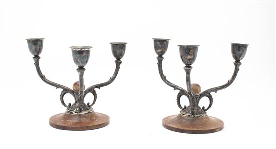 A Pair of Arts and Crafts Silver