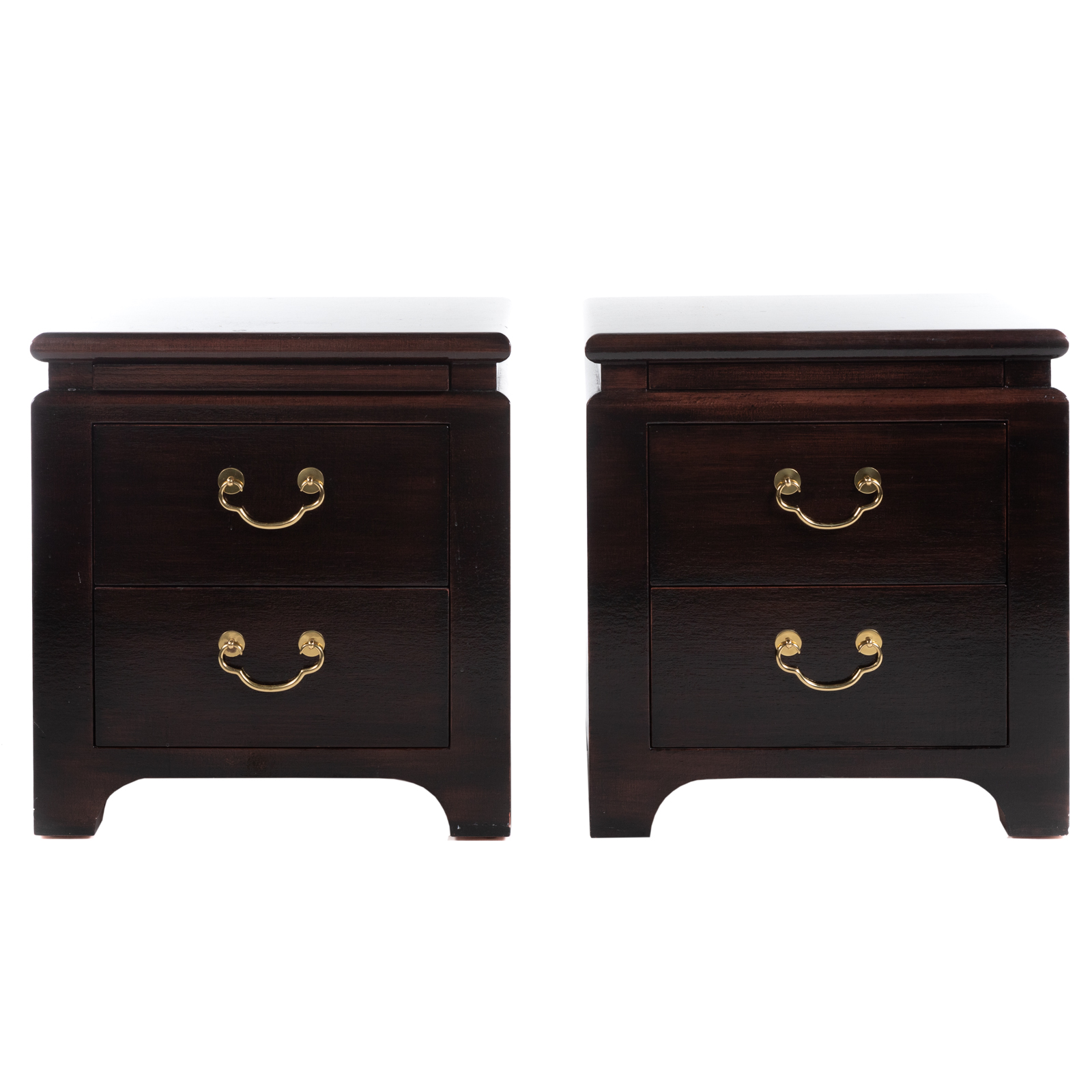 A PAIR OF ASIAN STYLE TWO-DRAWER