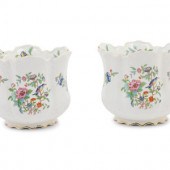 A Pair of Aynsley Porcelain Ca