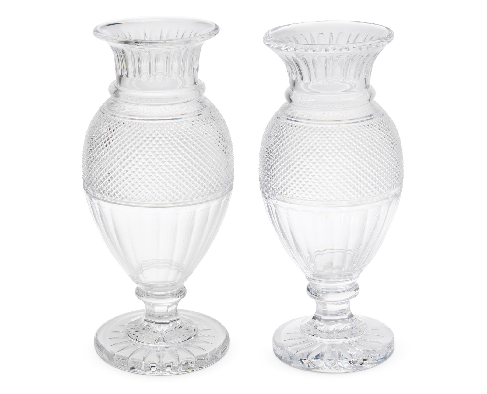A PAIR OF BACCARAT "EURYDICE"