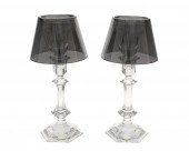 A PAIR OF BACCARAT "HARCOURT O