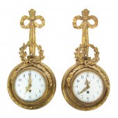 A PAIR OF BAGUES & FIL LOUIS X
