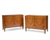 A PAIR OF BAKER BIEDERMEIER-ST
