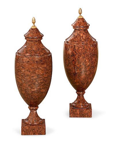 A PAIR OF BALTIC NEOCLASSICAL STYLE