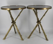 A PAIR OF BAQUES QUALITY BRONZ