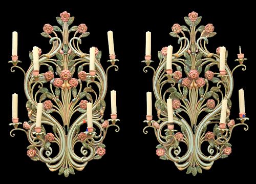 A PAIR OF BAROQUE STYLE