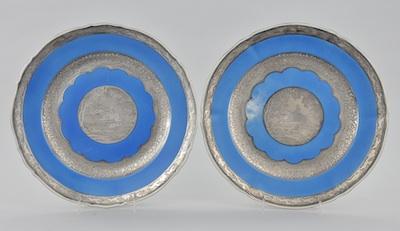 A Pair of Bavarian Hunt Scene