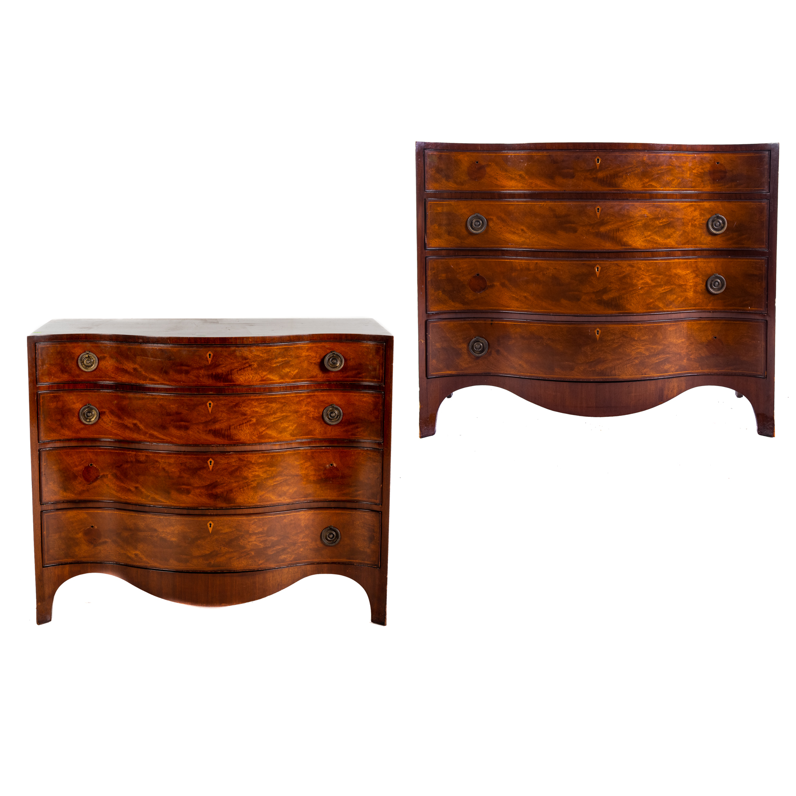 A PAIR OF BEACON HILL MAHOGANY