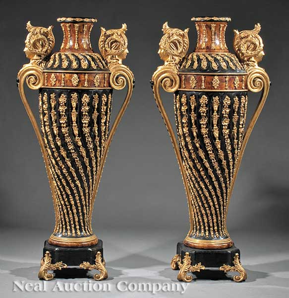 A Pair of Beaux Arts-Style Faux