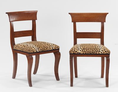 A Pair of Biedermeier Side Chairs