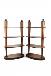 A PAIR OF BIEDERMEIER STYLE ET