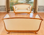 A PAIR OF BIEDERMEIER-STYLE LO