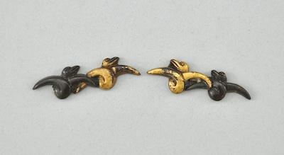 A Pair of Bird Design Menuki