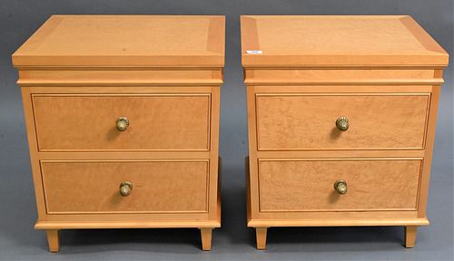 A PAIR OF BIRDSEYE END TABLESA Pair