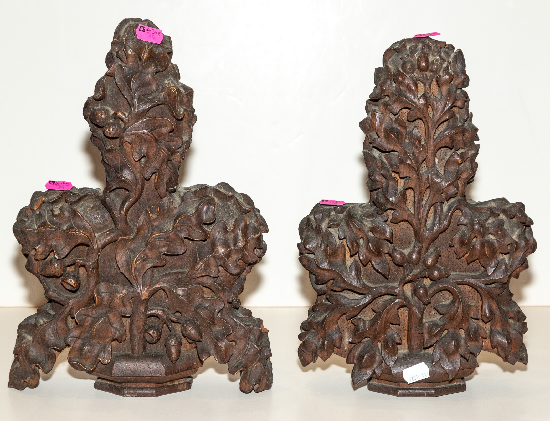 A PAIR OF BLACK FOREST