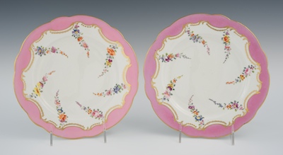 A Pair of Bloor-Derby Side Plates