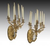 A Pair of Bright Finish Cast B