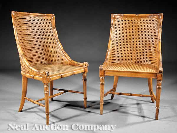 A Pair of "Bristol Bamboo" Club