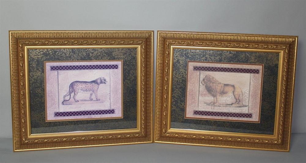 A PAIR OF BRITISH SCHOOL COLORED