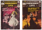 A PAIR OF BRONZE AGE DC DARK M