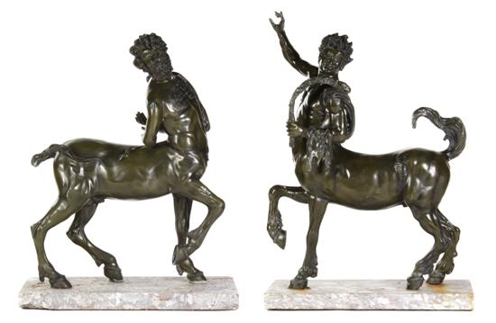 A Pair of Bronze Furietti