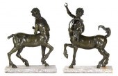 A Pair of Bronze Furietti Cent