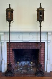 A pair of ca. 1900- 1920 torch