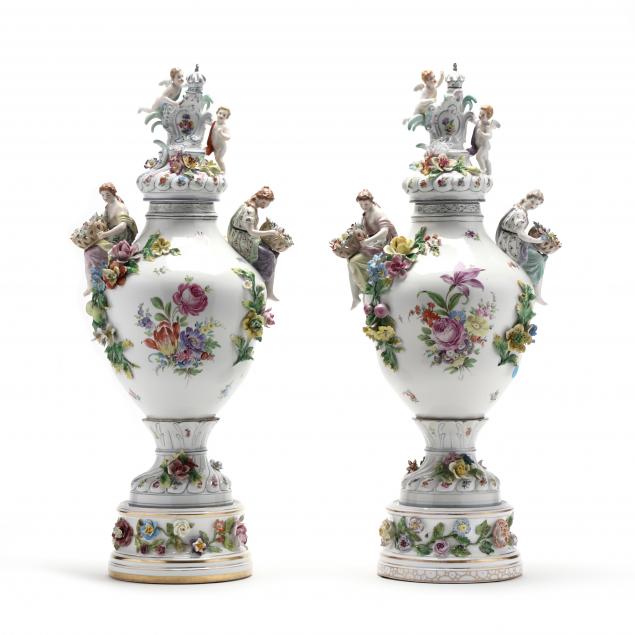 A PAIR OF CARL THIEME POTSCHAPPEL