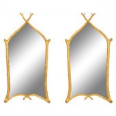 A Pair of Carol Canner Giltwoo