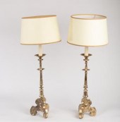 A pair of Carolean style silve