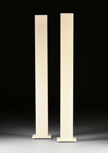 A PAIR OF CASELLA ENAMELED METAL