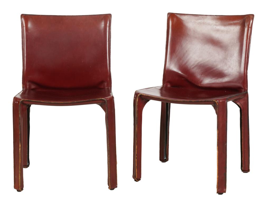 A PAIR OF CASSINA CAB CHAIRSA