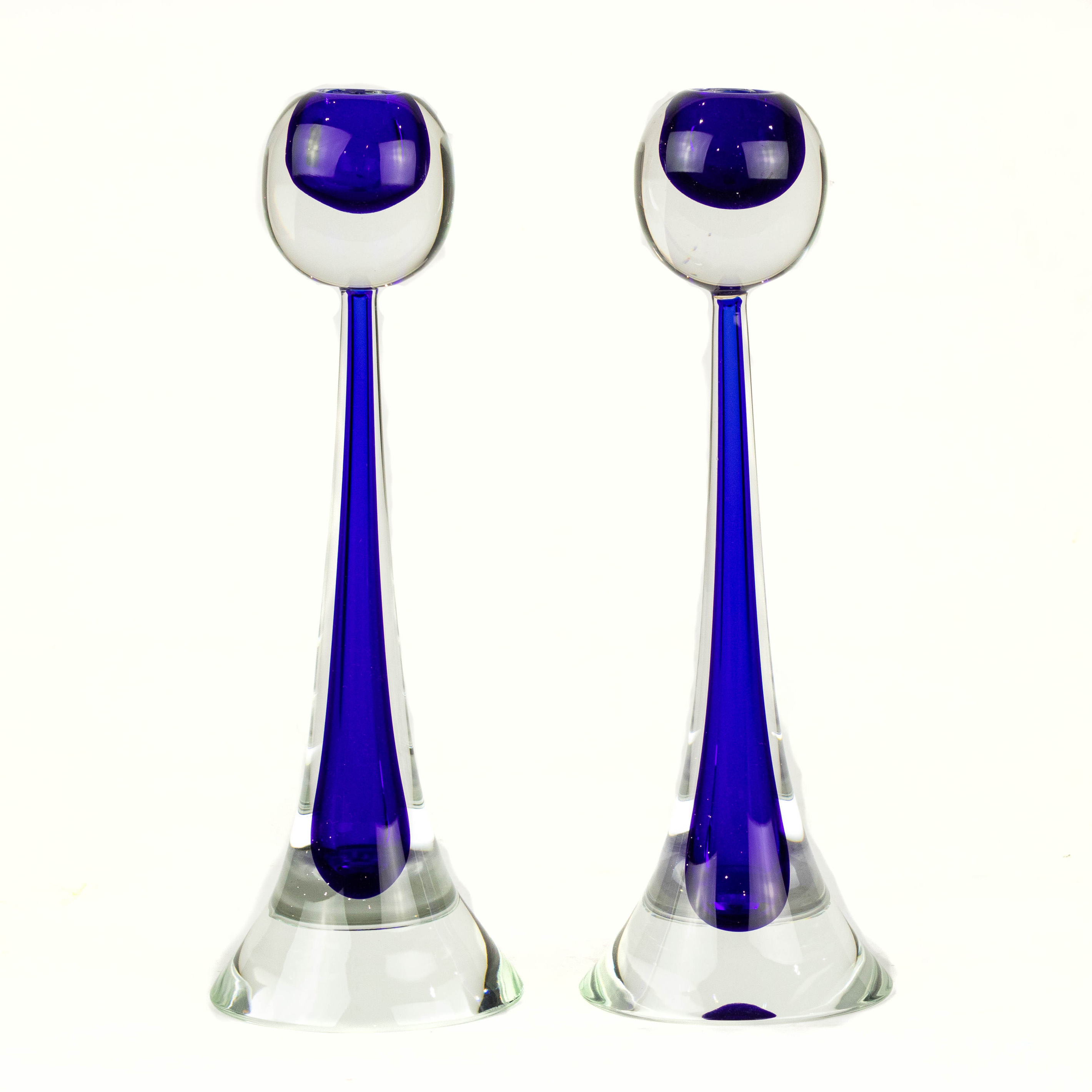 A PAIR OF CENEDESE, GLASS