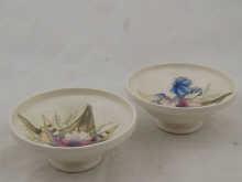 A pair of ceramic Moorcroft bowls