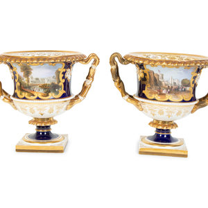 A Pair of Chamberlain Worcester