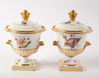 A pair of Chamberlains Worcester
