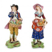 A Pair of Chelsea Porcelain Fi